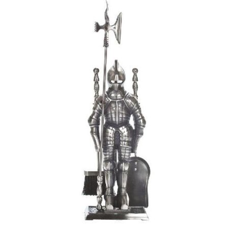 DAGAN Dagan 7500 Knight Fireplace Tool Set; Pewter - 5 Piece 7500